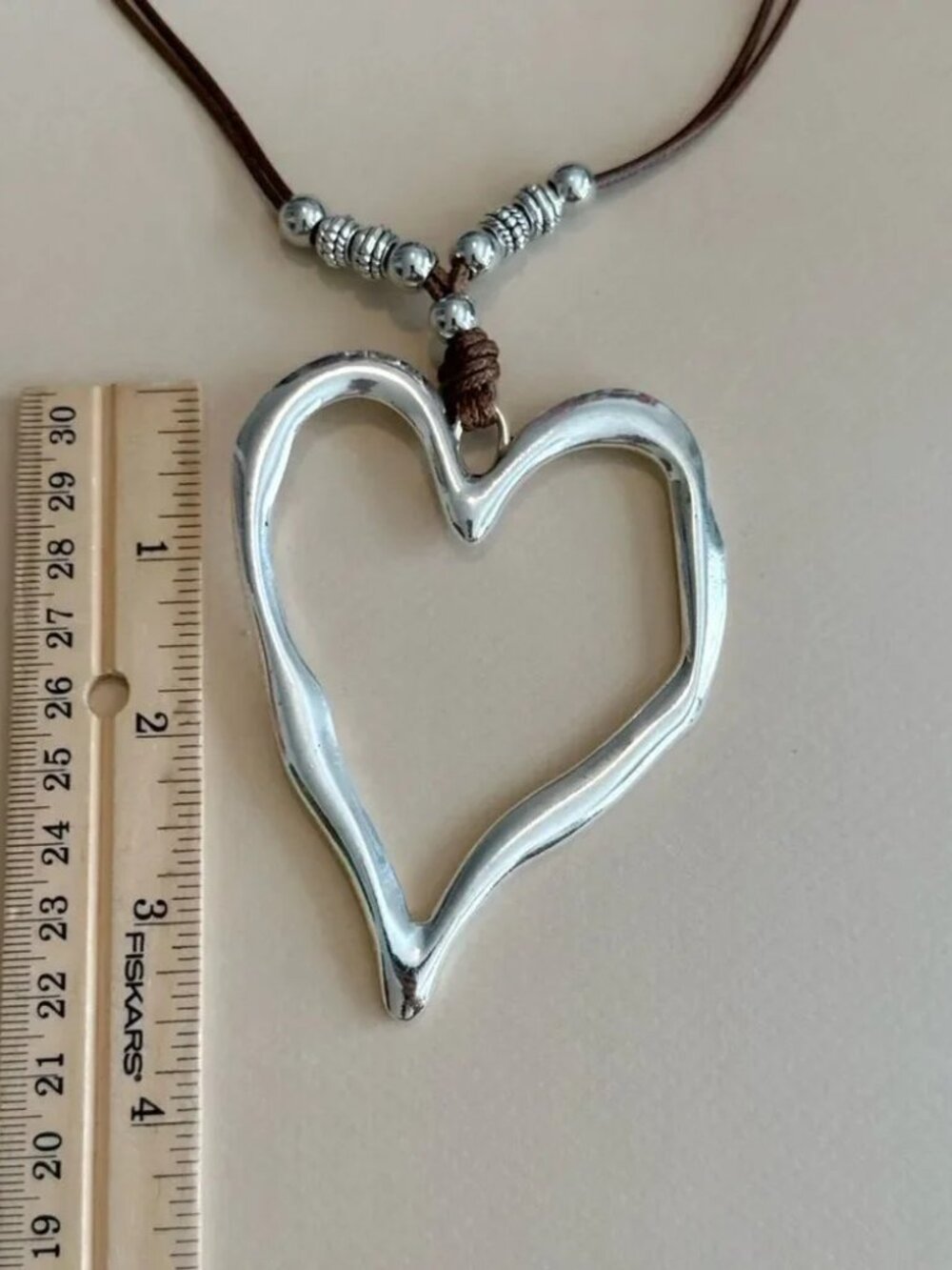 Bohoheart Necklace1493 - Picture 4 of 4